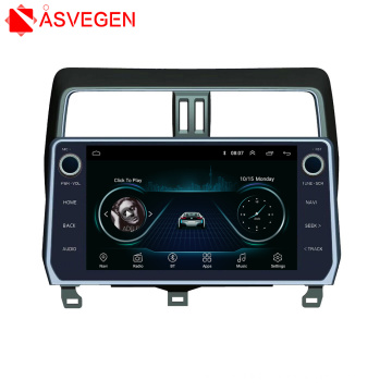 Full Touch Screen  Vehicle GPS Tracker Car audio system  Car DVD Player For 2018 Toyota Prado